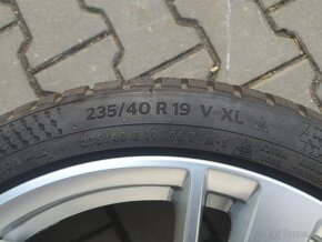 Orig. sada Audi, VW, Škoda, Seat 5x112 R19 + pneu 235/40 R19 - 7