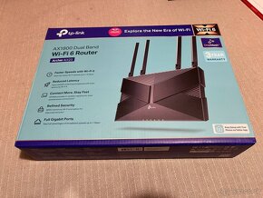 Predaj výkonného Wi-Fi routera AX1800 Dual Band - 7