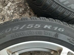 ELEKTRONY 5x112r16 obute zimne 205/55r16 - 7