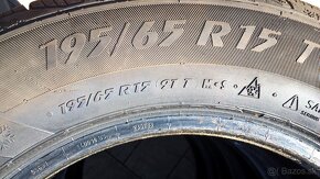 4 ks ZIMNÉ 195/65 R15 91T cca 5mm rok 2019 LEN 49,99 €/sada - 7