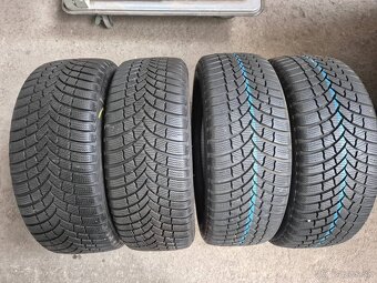 205/55r16 zimné 4 ks BRIDGESTONE dezén 7,5 - 7,3 mm - 7