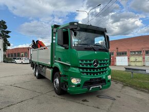 MERCEDES 2543 Valník s hydraulickou rukou PALFINGER ,EURO6 - 7