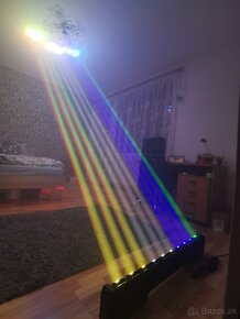 Rotačný led BAR beam 250W, RGBW prechody - 7