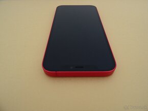 iPhone 12 128GB RED - ZÁRUKA 1 ROK - 100% BATERIA - 7