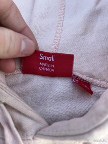 Supreme Box Logo Peach Hoodie - 7