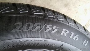 5x105 r16 Opel Astra K + zimné 205/55 r16 kúpa 2023 - 8 mm - 7