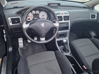 Peugeot 307 CC 2.0 16V Dynamique Top stav , zárkuka na KM - 7