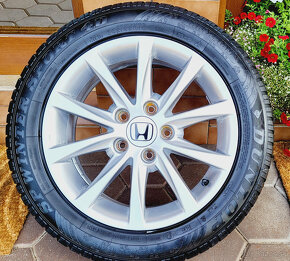 alu R16 5x114,3 orig. Honda, (zimné pneu 205/55) - 7