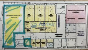 Kancelársky priestor 63m2 s parkovacími miestami na prenájom - 7