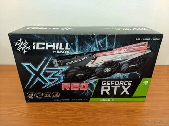 Inno3D GeForce RTX 3060 Ti iCHILL X3 RED LHR 8GB - 7