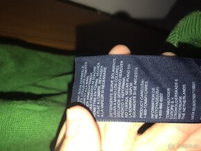 TOMMY HILFIGER originál limetkovy pánsky svetrik XL - 7