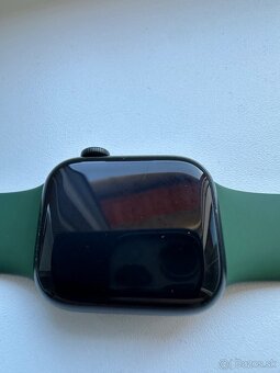 Apple Watch Series 7 41 mm Zelený hliník s listovo zeleným š - 7