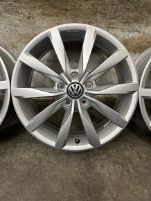 Nepoužité hliníkové disky 5x112 R17 VW Dijon - Golf VII - 7