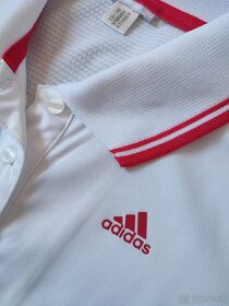 Dámske športové tričko s golierom Adidas XS - 7