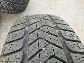 zimní Alu kola Audi Volkswagen dezent 5x112 7jx16 et38 pneu - 7