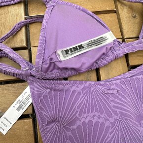 Victoria’s secret PINK fialové plavky, veľkosť S - 7