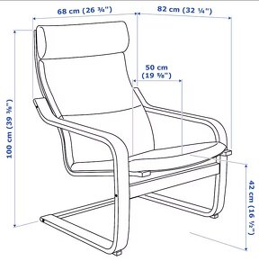 Kreslo IKEA POÄNG - 7