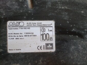 Zahradny traktor Allko powerline 17.5 - 7