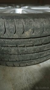 Alu disky MAZDA 5x114,3 R17 + letné pneumatiky - 7