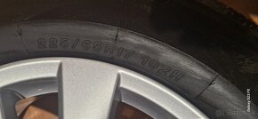 Predám letnú sadu alu. disky Mazda CX + 225/65 R17 Yokohama - 7