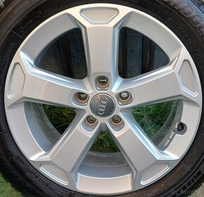 Atraktívne, prakticky nové,originálne disky AUDI - 5x112 r17 - 7