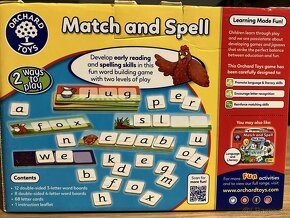 Angličtinu Match and spell - 7