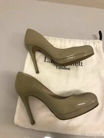 L.k. Bennett grey Pumps č.39 lacquered leather - 7