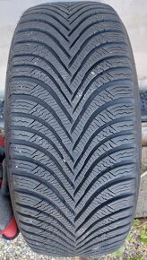 3 ks zimných pneumatík Michelin v rozmere 215/55 r17 - 7