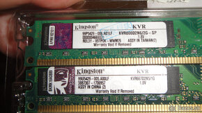 Predám pamäte RAM Kingston a pamät RAM Patriot v Bratislave - 7