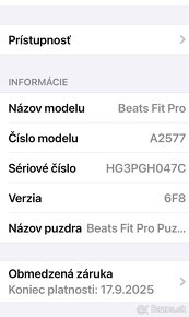 Apple Slúchadlá BEATS FIT PRO CIERNE /SUPER CENA/ - 7