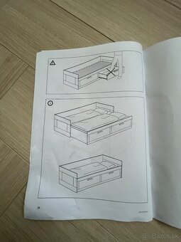 Posteľ rozkladacia IKEA - 7