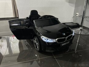 Elektrické autíčko BMW 6 GT - čierne - 7