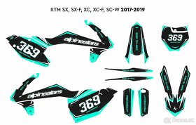 Polep KTM  EXC-F, EXC, SX, SXW - 7