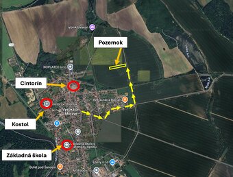 Vysoká pri Morave – 3.136 m2 ORNÁ PÔDA podiel 1/1 - 7