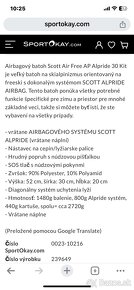 Lavínový batoh Scott Alpride 30 l - 7