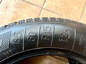 185/60 R15 zimné pneumatiky – 2 KS - 7