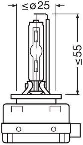 OSRAM XENARC ORIGINAL 66140, 2ks - 7