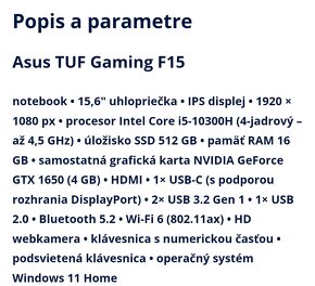 Herný notebook+klávesnica+myš s podložkou+chladiaca podložk - 7