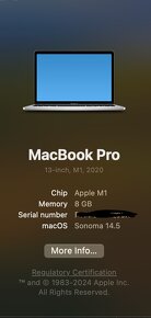 MacBook Pro 13" (2020) s Apple M1 čipom - 7