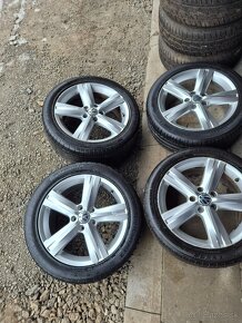 Predám elektróny 5x112r17 originál VW GROUP passat - 7