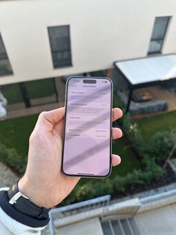 iPhone 15 Pro 256Gb Zaruka 100% - 7