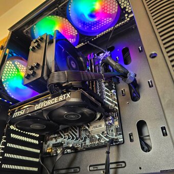 ⚠️ i5-12400F + RTX 4060 - Výkonný domáci herný PC s RGB ⚠️ - 7