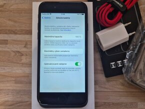 Apple iPhone 7 32GB Black, nová batéria 100%, príslušenstvo - 7