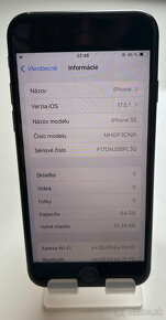 Apple iPhone SE 2020 64 GB Black / nová batéria - 7