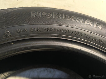 215/55 R17 Zimné pneumatiky Nokian Nordman 4 kusy - 7