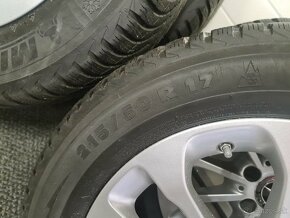 5X112 R17 MERCEDES 6,5J ET38 +ZIMNE PNEU 215/60 R17 - 7