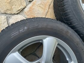 Disky Nissan 7 J x 16 + pneumatiky 215/65 R16 zimne - 7