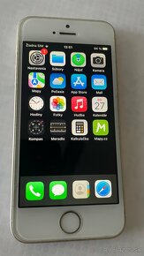 IPhone SE Gold , top stav + nova origo bateria gratis - 7