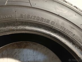 215/70 R15C Letné pneumatiky Bridgestone Duravis 4 kusy - 7