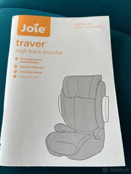 Autosedačka JOIE travel 15-36 kg - 7